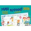 Maxi rodinný plánovací 2026 - stolní kalendář