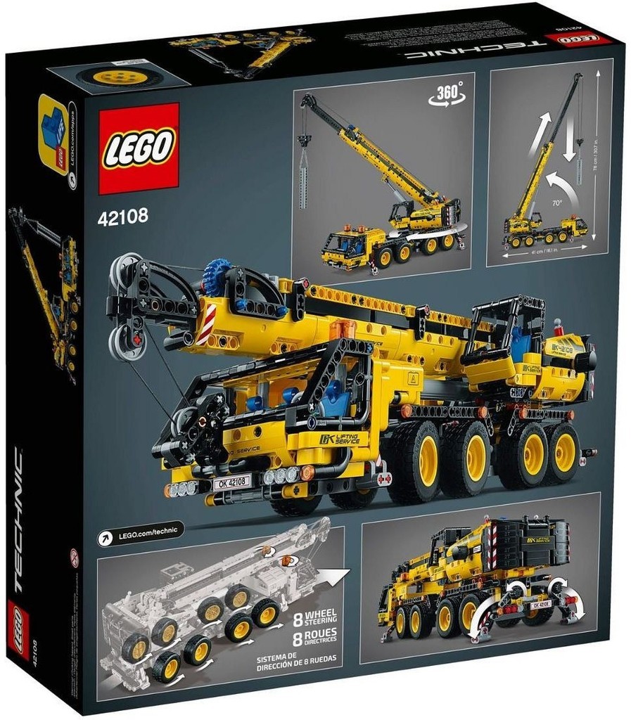 LEGO® Technic 42108 Pojazdný žeriav od 195,9 € - Heureka.sk