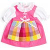 Bigjigs Toys Růžové šaty se zástěrkou - pro panenku 28 cm