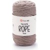 Špagát YarnArt Macrame Rope 3mm - 768 svetlo hnedá, 250g, 63m, 60% bavlna / 40% viskóza, polyester. Vhodný na ručné tvorenie, dekorácie...