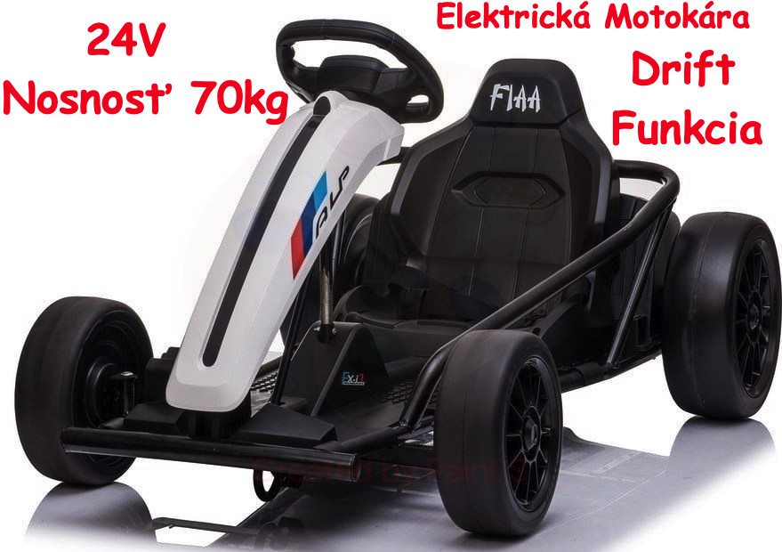 Joko Elektrické autíčko Motokára FX1 Drift Master nosnosť 70kg Funkcia Drift biela