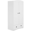 Kocot kids Detská skriňa Julia 90 cm biela