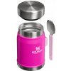 Stanley The Legendary Classic Food Jar 400 ml 14oz Violet Blossom se lžící vidličkou