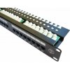 DATACOM Patch panel 24x RJ-45,Cat5e UTP, 19