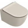 Catalano Sfera wc misa závesné bez oplachovacieho kruhu béžová matná 0511500029