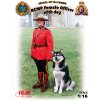 ICM RCMP Female Officer with dog 1/16