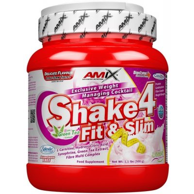 AMIX Shake 4 Fit & Slim lesné plody 1000 g