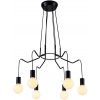 Candellux Luster na lanku BASSO 6xE27/40W/230V čierna CA0639 + záruka 3 roky zadarmo + záruka 3 roky zadarmo