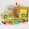 Tooky Toy 36+ mesiacov Edukačný box Škôlkár 6 ks