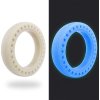 Xiaomi Mi Electric Scooter 1S, 2 M365, Essential, Pro, Pro 2 - Odolná Plná Bezdušová Pneumatika (Blue Fluorescent), Blue