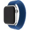 Elastický nylonový řemínek FIXED Nylon Strap pro Apple Watch 38/40/41mm, velikost XL, modrý FIXENST-436-XL-BL