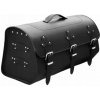 Kožený motocyklový kufor čierny 32 litrov – pre 2 prilby