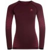 Funkčné tričko Odlo, BL TOP CREW NECK L/S PERFORMANCE WARM EC vínová M
