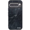 Picasee silikónový čierny obal pre Google Pixel 9 Pro - Black marble