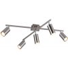 TRIO 612400507 Marley stropné svietidlo GU10 5x35W