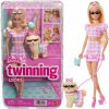 Barbie Twinning Looks - oblečenie pre bábiku a psíka MAŠĽA