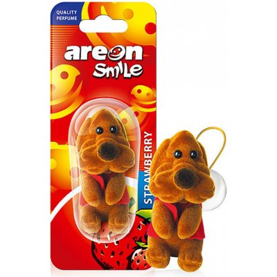 Osviežovač vzduchu Areon Smile Toy – vôňa Strawberry, motív Hned