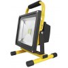 LTC Nabíjateľný pracovný LED reflektor LL103 30W 6000K IP44