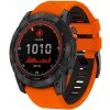 Odolný QuickFit remienok pre Garmin 22mm - Oranžový IR-AWGW-0263