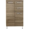 Skriňa Highboard Pelipal Quickset 313 dub sanremo 60 x 100,5 x 33 cm 313.016051