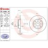 BREMBO 08.5086.34 BRZ.KOTOUC /P/ CORSA D 1.0 06-