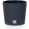 Prosperplast DRTUS300L Kvetináč RATO ROUND + vklad 30cm antracit