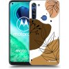 Picasee silikónový prehľadný obal pre Motorola Moto G8 - Boho style