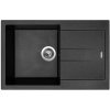 Granitový drez Sinks AMANDA 780 Metalblack