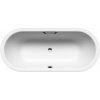 Kaldewei Oválna vaňa Classic Duo Oval 111, 180x80 cm, s otvormi pre držadlo, Perl-Effekt, biela 291210113001