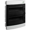 Rozvodnica pod omietku 2x12 modulov IP40 priehľadné dvere 101514