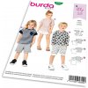 Strih Burda 9322 - Detské tričko, tričko s dlhým rukávom