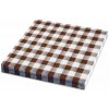 Wimex Obrúsok 1vrstvý Karo hnedý 33x33cm 100ks Balenie: 2 800 ks