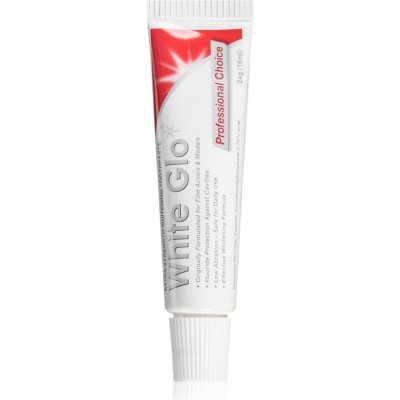 White Glo Professional Choice bieliaca zubná pasta na cesty 24 g