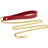 TABOOM Bondage In Luxury Chain Leash (Red)