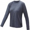 Dámske tričko dl.rukáv SENSOR MERINO LITE mottled blue M