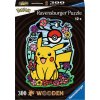 Ravensburger Drevené puzzle Pokémon Pikachu - 300 dielikov