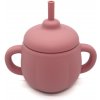 Martons silikónový hrnček pre bábätká a deti 150ml rose pink