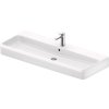 Duravit Qatego umývadlo 120x47 cm obdĺžnik umývadlo na nábytok biela 2382120027