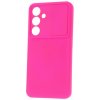 TopQ Zadný kryt Camshield Soft pre Samsung S24 FE ružový