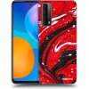 Picasee silikónový čierny obal pre Huawei P Smart 2021 - Red black