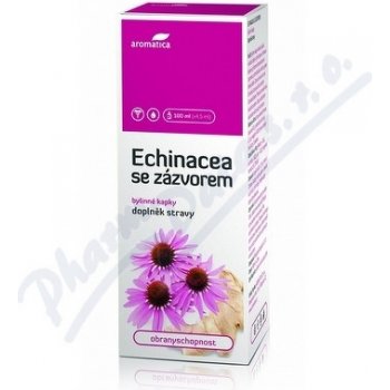 Aromatica Echinacea se zázvorem bylinné kapky 100 ml