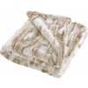 Douceur d'intérieur polyester béžová Deka 150x125