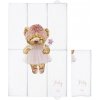 Ceba Baby Cestovná podložka Fluffy Puffy Poly 50 x 80