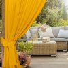 Záhradný záves do altánku žltý - 40 Rozmer závesu: 155x240cm