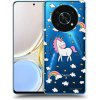 Picasee silikónový prehľadný obal pre Honor Magic4 Lite 5G - Unicorn hviezdne nebo