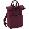 BAGBASE BG 118 / Rolovací batoh s dvojitým držadlom - burgundy 14 litrov