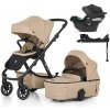 PETITEMARS PETITE&MARS Kočík kombinovaný ICON 2v1 Mocha Beige LITE RWS + CYBEX Aton B2 i-Size + základňa
