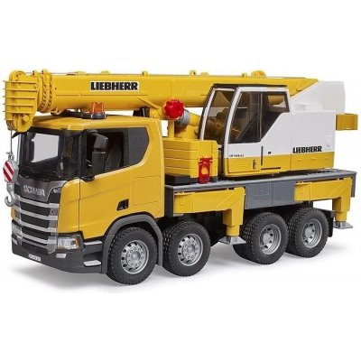 Bruder Nákladné auto Scania so žeriavom Liebherr 3571