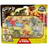 Heroes of Goo Jit Zu Minis: Jurassic World minifigúrky dinosaurov 6 dielny set