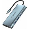 Devia USB-C Hub Leopard Series 11-in-1 - Deep Gray 6938595399992